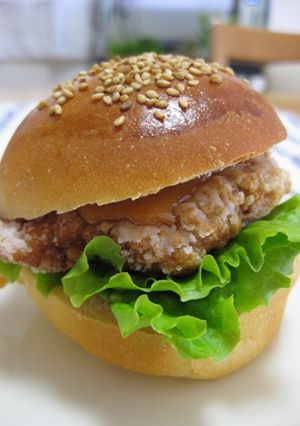 オイマヨ★チキン竜田バーガー-レシピのメイン写真