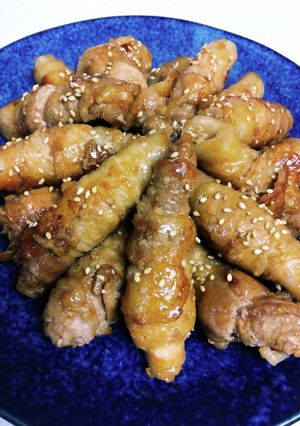 豚バラ肉の新しょうが巻き-レシピのメイン写真