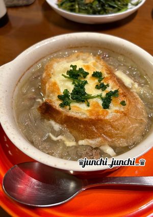 ♡♡オニオングラタンスープ♡♡-レシピのメイン写真