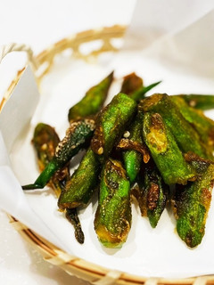おくらのにんにく醤油唐揚げ-レシピのメイン写真