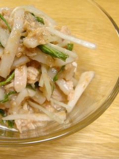 簡単♪さっぱり梅味のツナ大根サラダ-レシピのメイン写真