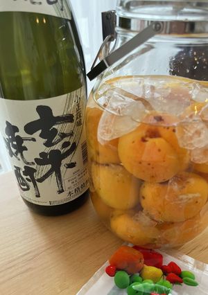 咳止め　食欲増進　あんず酒（杏露酒）-レシピのメイン写真