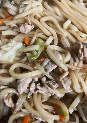 焼きうどん大量-レシピのメイン写真