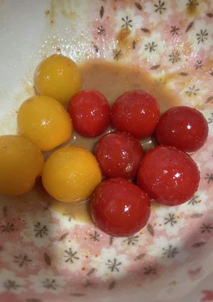 オガタ風　ミニトマト酢味噌和え-レシピのメイン写真