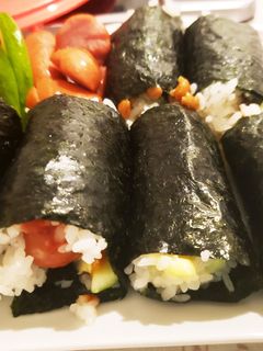 おにぎり海苔で簡単手巻き寿司-レシピのメイン写真