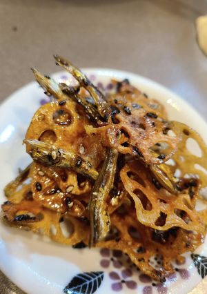 蓮根といりこの佃煮-レシピのメイン写真