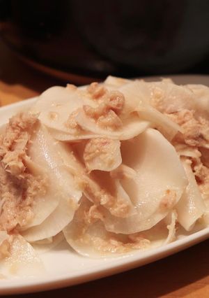 大根のツナ梅和え-レシピのメイン写真