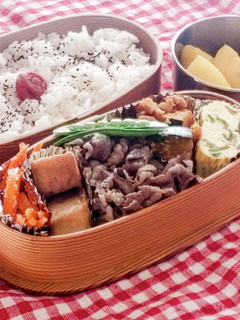 和牛と厚揚げ★高級牛肉弁当★霜降り★牛丼-レシピのメイン写真
