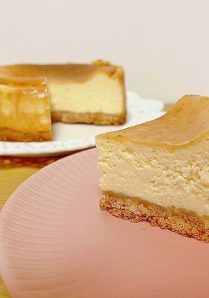 こだわりの濃厚ベイクドチーズケーキ-レシピのメイン写真