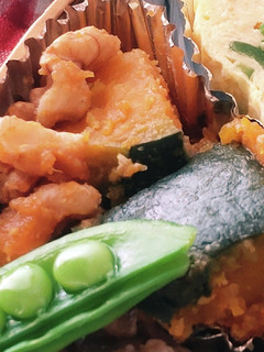 かぼちゃ胡桃味噌和え★お弁当★お昼ごはん-レシピのメイン写真
