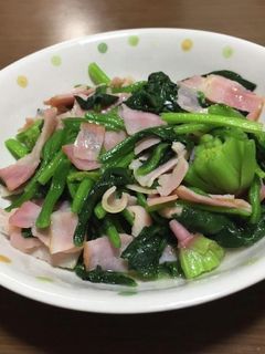 ほうれん草のソテー-レシピのメイン写真