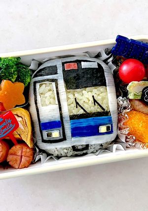 電車弁当　西武鉄道6000系♪-レシピのメイン写真