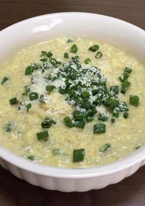 あさりの酒蒸しの煮汁で作るチーズリゾット-レシピのメイン写真