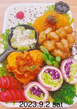 男子高校生お弁当★383-レシピのメイン写真