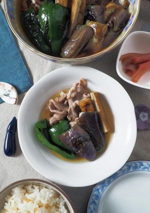 冷しゃぶと野菜のめんつゆ漬け-レシピのメイン写真