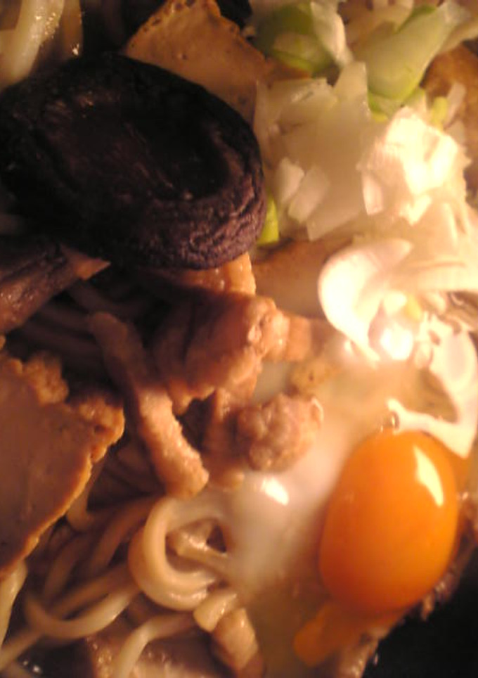 豚ロース肉と厚揚げと卵の味噌煮込みうどん-レシピのメイン写真