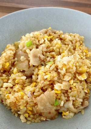 豚カルビチャーハン-レシピのメイン写真