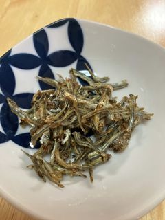 材料3つ いりこのおやつ-レシピのメイン写真