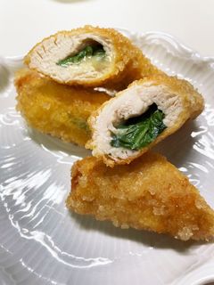 鶏ささみのしそチーズ巻き揚げ-レシピのメイン写真