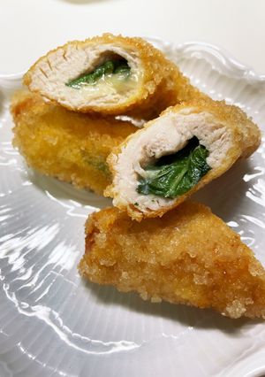 鶏ささみのしそチーズ巻き揚げ-レシピのメイン写真