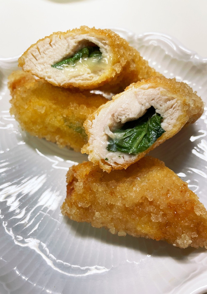 鶏ささみのしそチーズ巻き揚げ-レシピのメイン写真