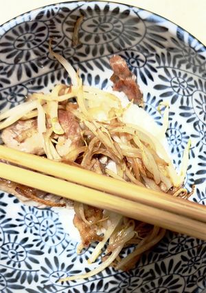 簡単！五香粉で豚もやし丼〜-レシピのメイン写真