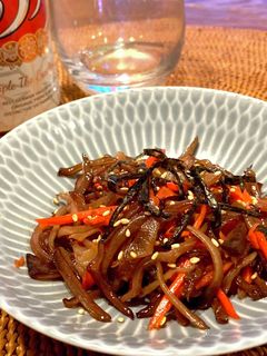 【簡単】木耳と紅生姜のさっぱり炒め-レシピのメイン写真