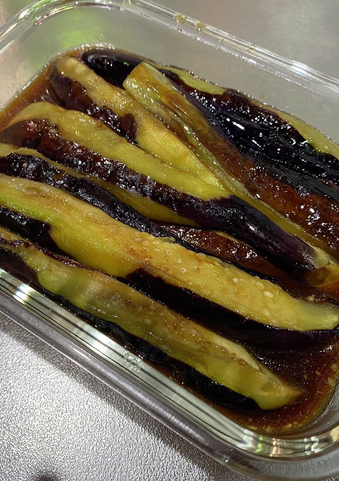 ナスのからし揚げ浸し-レシピのメイン写真
