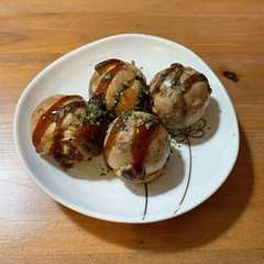 รูปของ オートミールでたこ焼き
