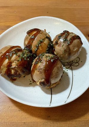 オートミールでたこ焼き-レシピのメイン写真