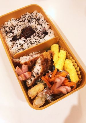 夫弁当　23/9/1-レシピのメイン写真