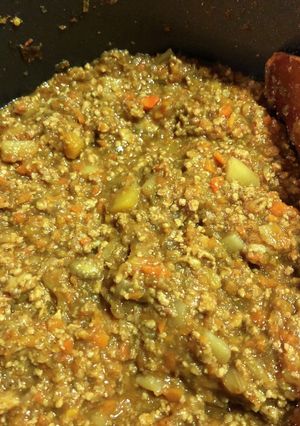 グルテンフリーのドライカレー?(無水)-レシピのメイン写真