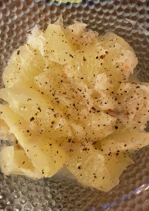 カニ缶とグレープフルーツで簡単おつまみ-レシピのメイン写真