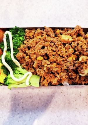 高校生弁当覚え書き215ドライカレー-レシピのメイン写真