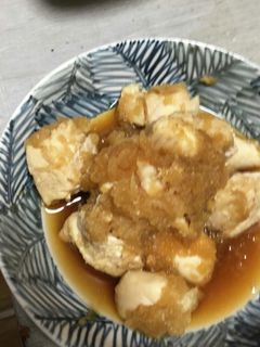 とり肉のみぞれ煮-レシピのメイン写真