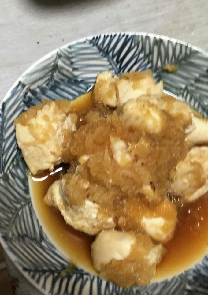 とり肉のみぞれ煮-レシピのメイン写真