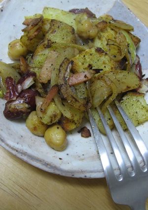 豆があう！カレージャーマンポテト-レシピのメイン写真