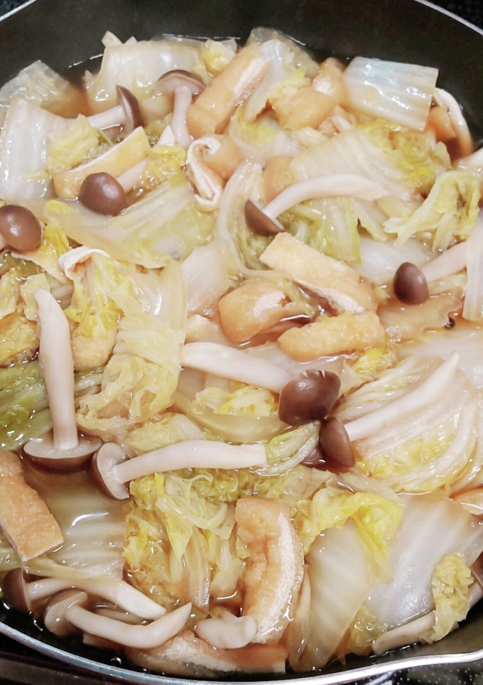 ※白菜と薄揚げの煮物-レシピのメイン写真