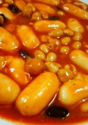 お豆入り♪チーズトッポキ-レシピのメイン写真