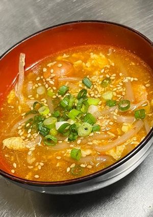 食べてダイエット！もやしのピリ辛スープ-レシピのメイン写真