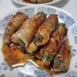 お二人さんの☆なすの肉巻き!