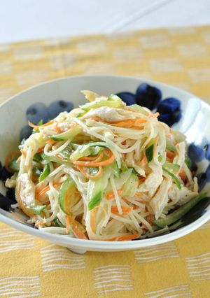 記憶の味　～そうめんサラダ～-レシピのメイン写真