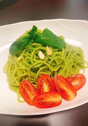 若干本格的なジェノベーゼパスタ-レシピのメイン写真