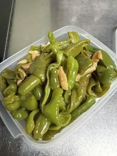 ピーマンとししとうの甘辛煮 薄揚げ入り-レシピのメイン写真