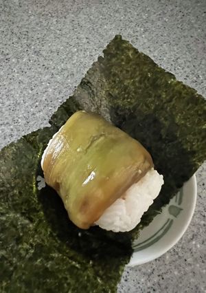 焼き茄子のおにぎり-レシピのメイン写真