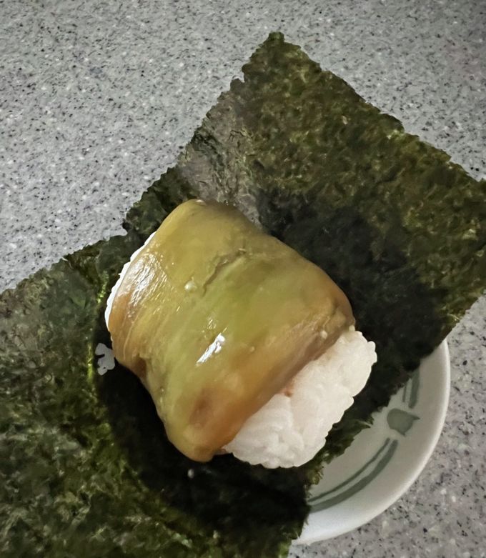 焼き茄子のおにぎり-レシピのメイン写真