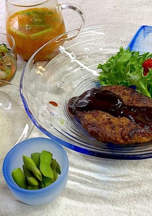 暑い夏はガラスの器で涼しげに♪-レシピのメイン写真