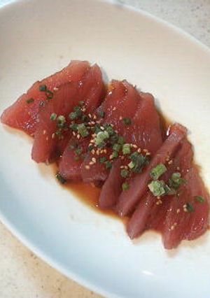 まぐろのちょっとポキ風(๑￫ܫ￩）-レシピのメイン写真