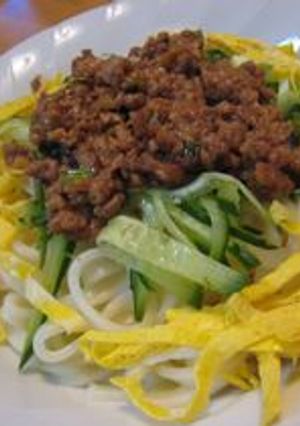 我が家のジャージャー麺-レシピのメイン写真