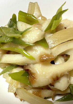 ネギの青い部分も入れて!大根と竹輪の煮物-レシピのメイン写真